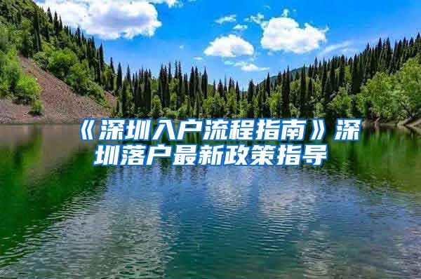 《深圳入户流程指南》深圳落户最新政策指导